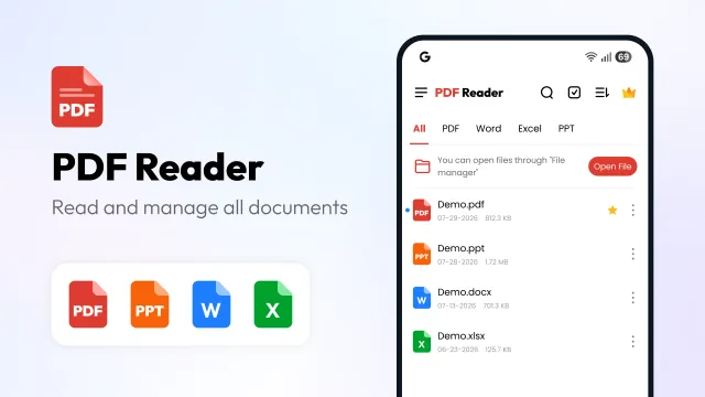 PDF Reader, PDF Editor, Viewer - Screen 1
