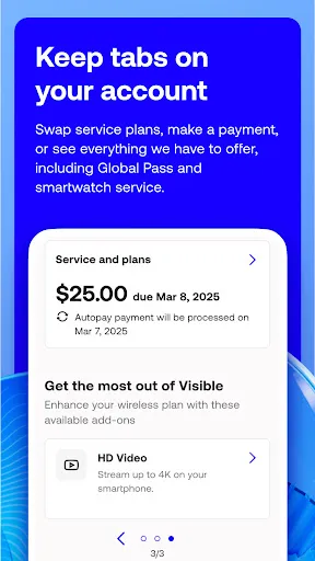 Visible mobile - Screen 4
