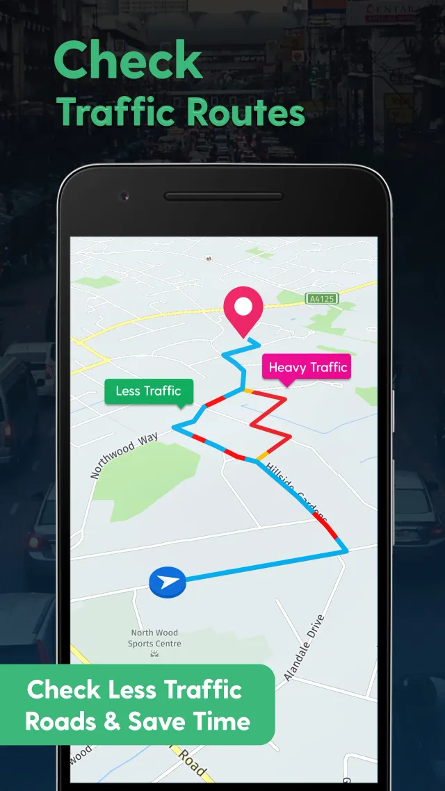 GPS Navigation, Map Directions - Screen 4