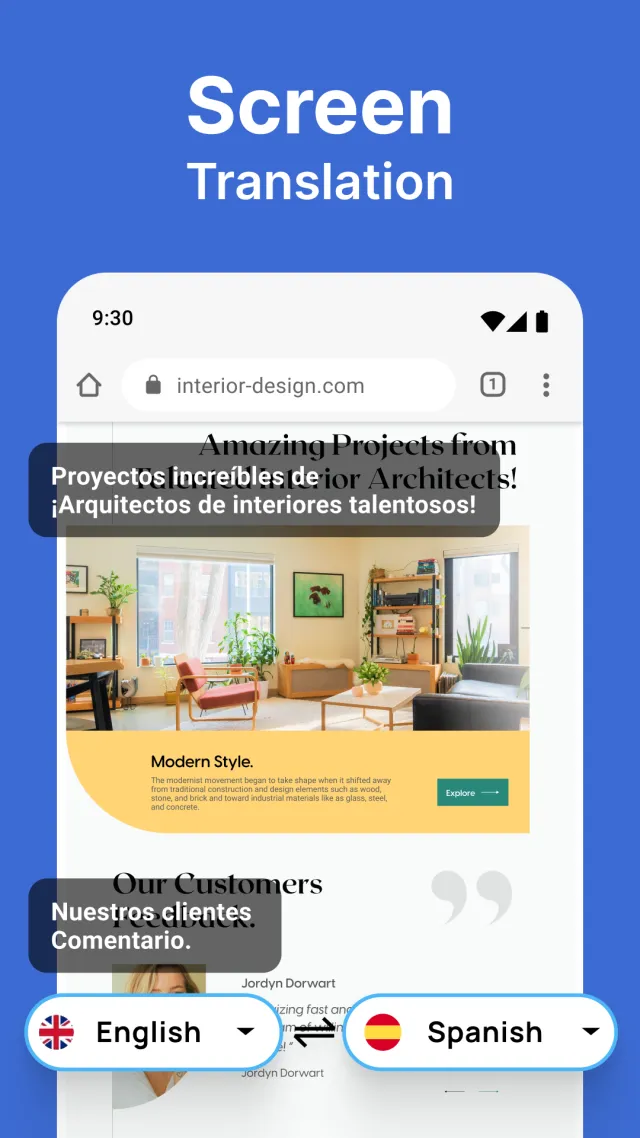 Screen and Photo Translator - Screen 1