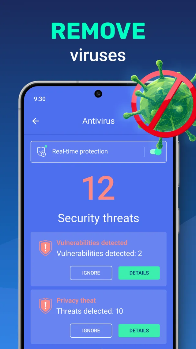 Antivirus - Cleaner + VPN - Screen 6