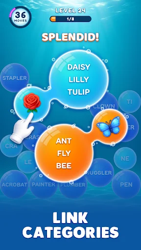Bubble Word Jam - Screen 4
