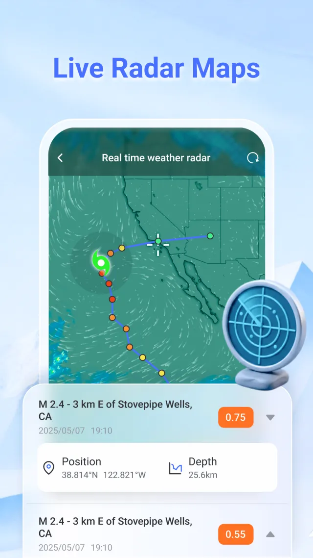 WeatherSight - Live Forecast - Screen 5