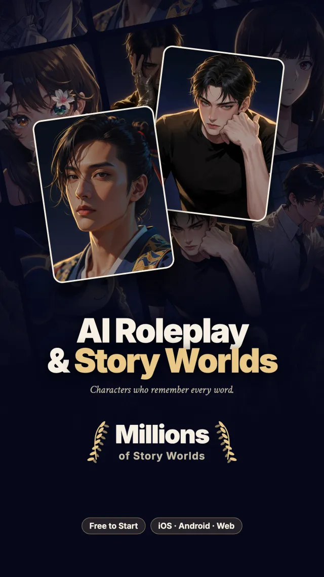 Lyra: AI Roleplay & Stories - Screen 1