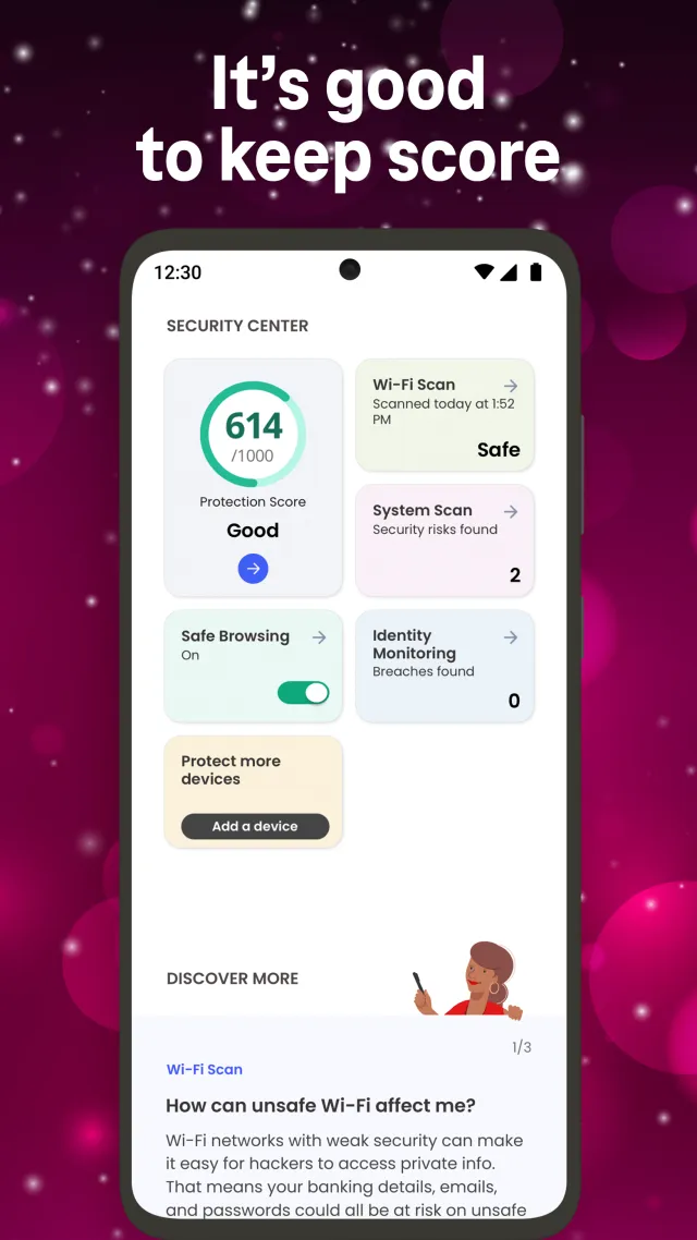 McAfee® Security for T-Mobile - Screen 6