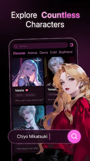 PolyBuzz: Chat with AI Friends - Screen 2