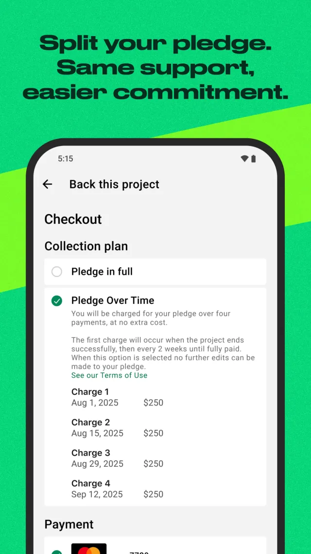Kickstarter - Screen 5