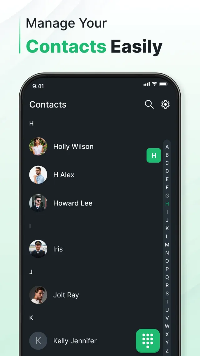 Phone Dialer - Contacts - Screen 2