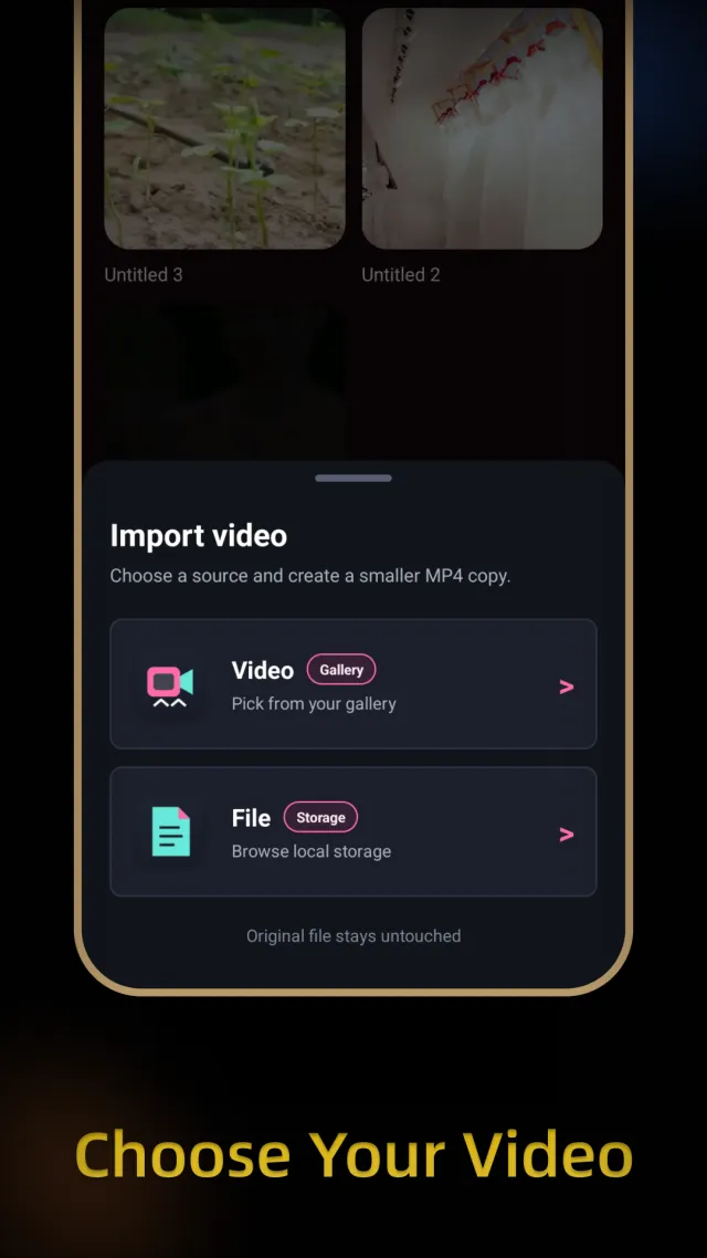 CineZip: Video Compressor - Screen 2