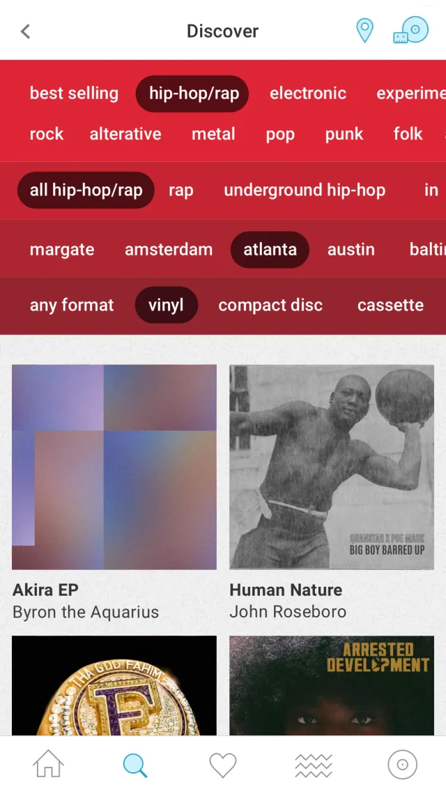 Bandcamp - Screen 7