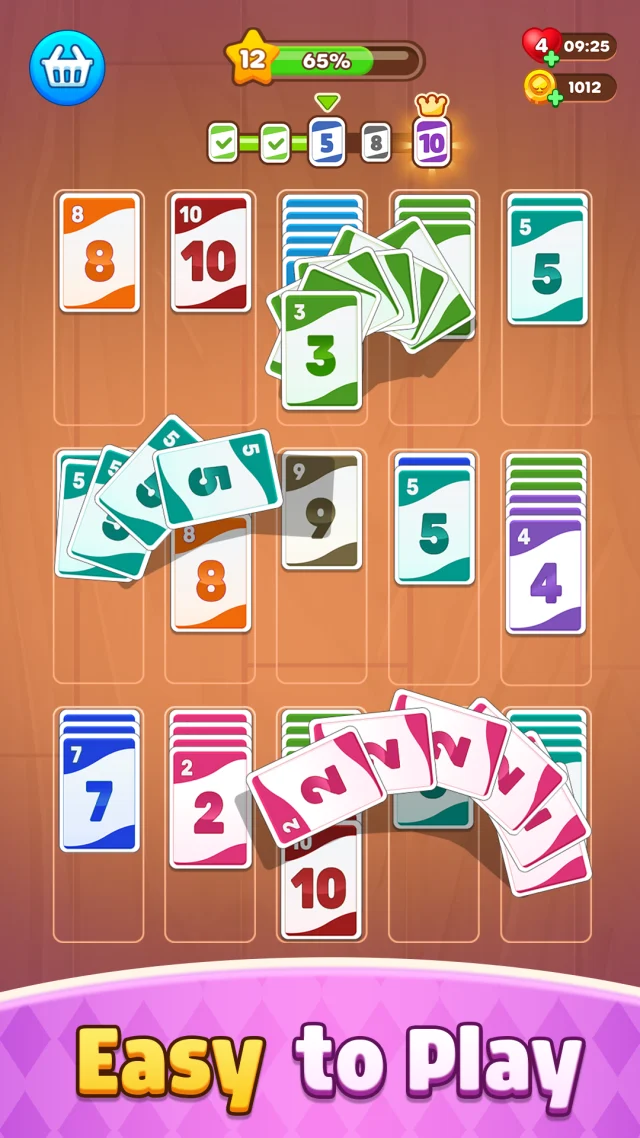 Solitaire Stack Sort - Screen 3