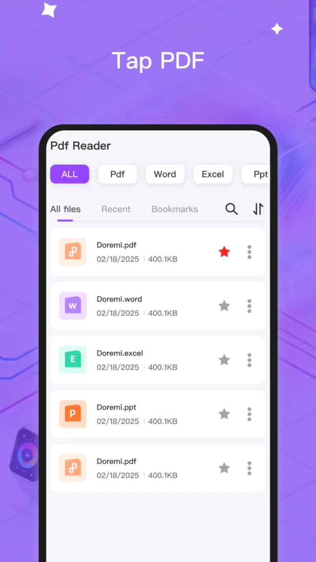 TapPDF - Screen 1