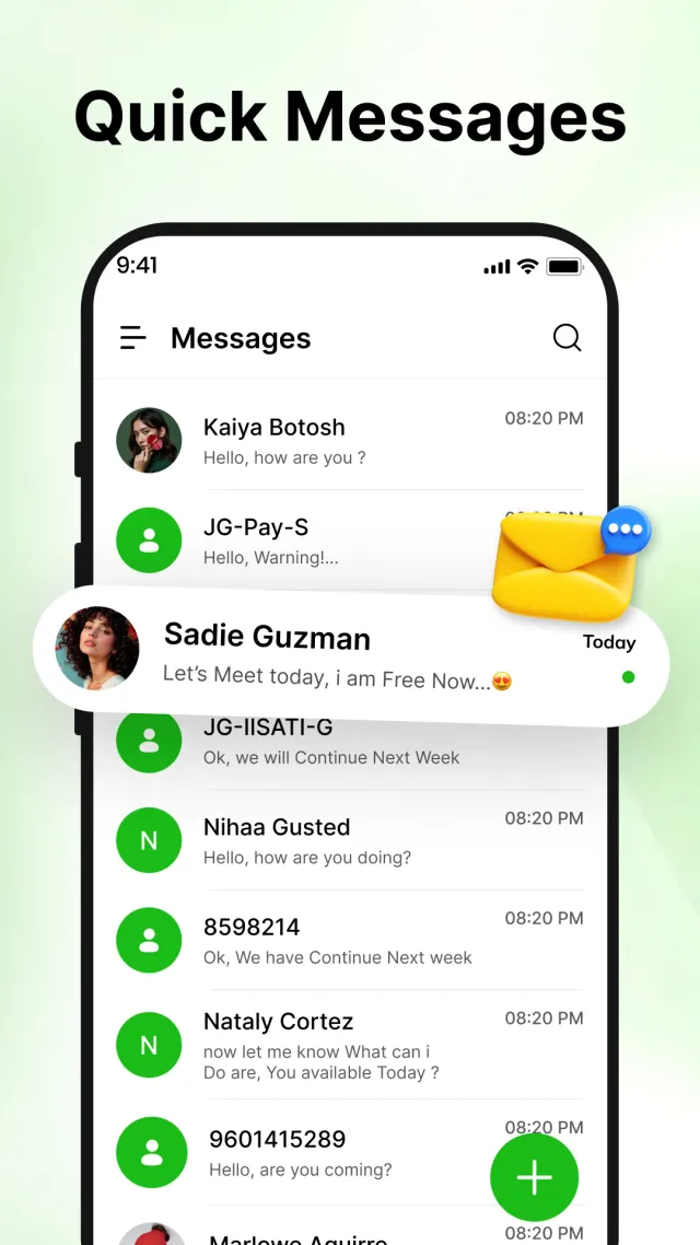 Messages: SMS Texting App - Screen 2