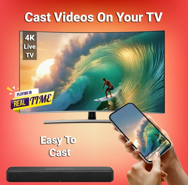 Smart TV Cast: Screen Share - Screen 1