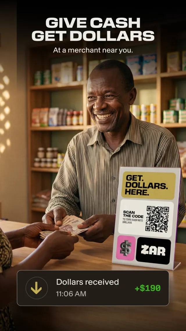 ZAR: Global USD Wallet App - Screen 7
