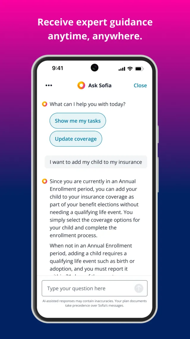 MyChoice Benefits - Screen 3