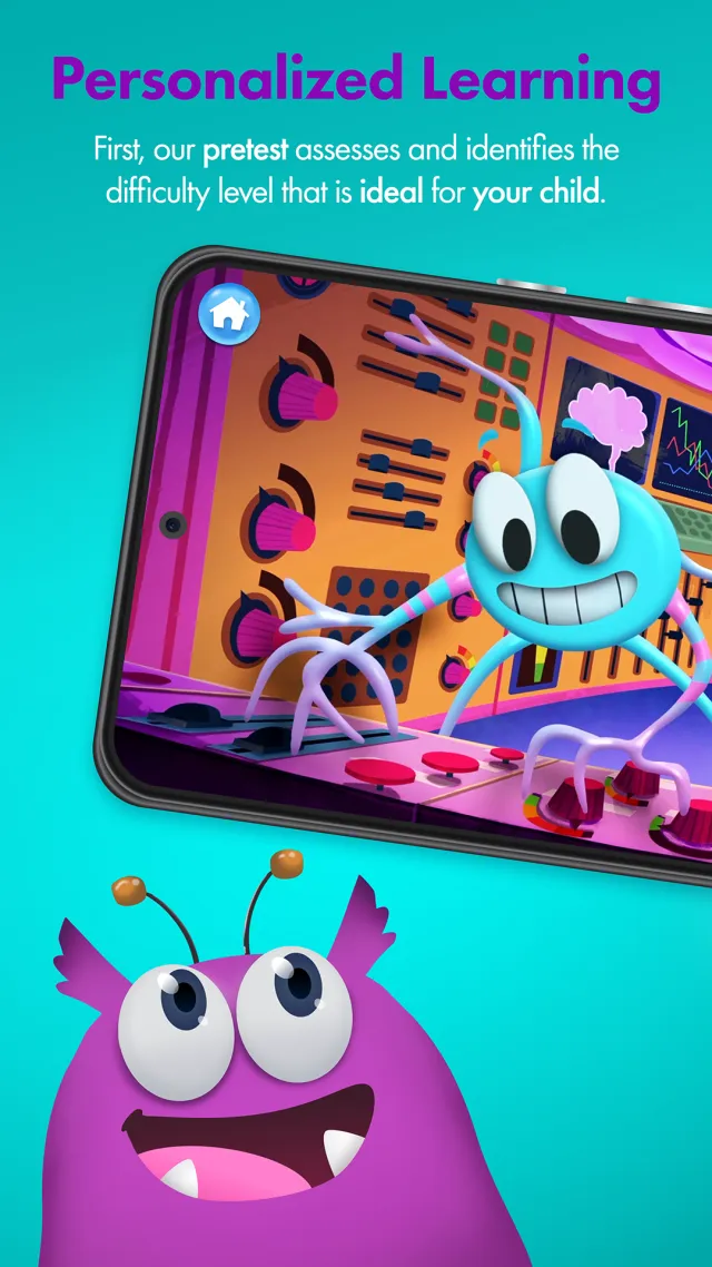 AdaptedMind Math: Learning App - Screen 1
