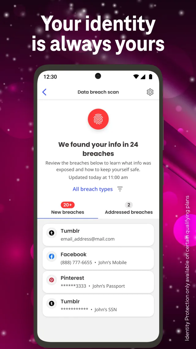 McAfee® Security for T-Mobile - Screen 8