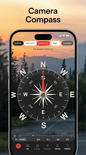 Compass app - Accurate Compass - Screen 1