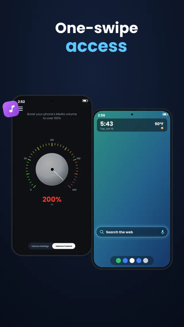 Volume Control Home - Screen 4