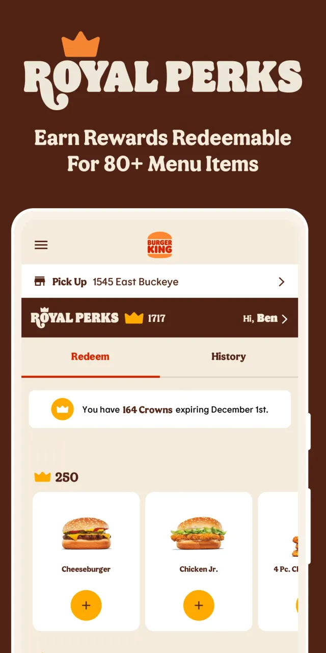BURGER KING® App - Screen 2