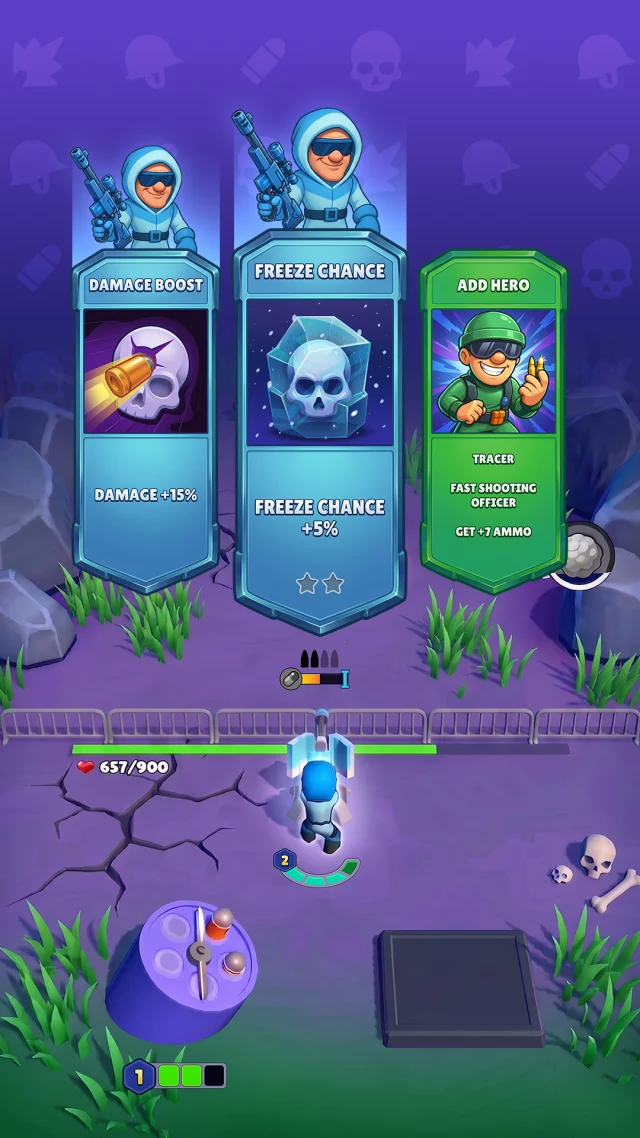 Bullet Heroes: TD RPG Shooter - Screen 3