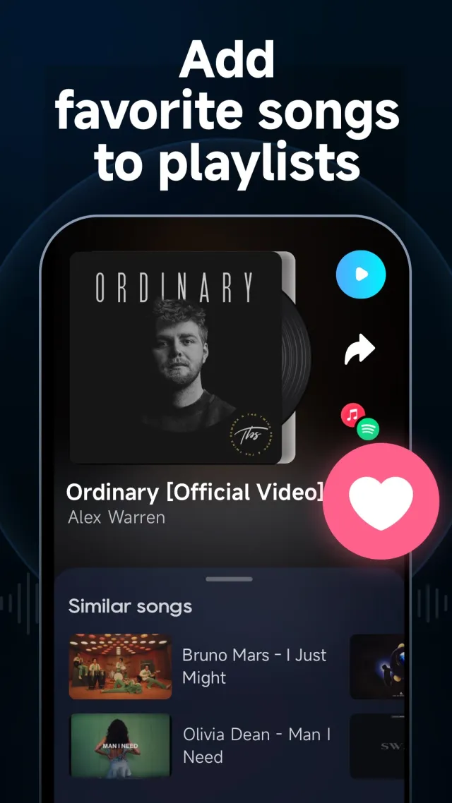 Music Recognition - Find Songs - Screen 4
