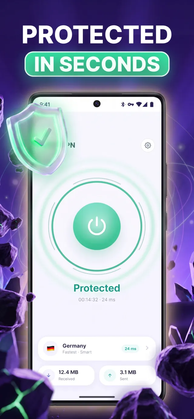 Rock VPN - Screen 1