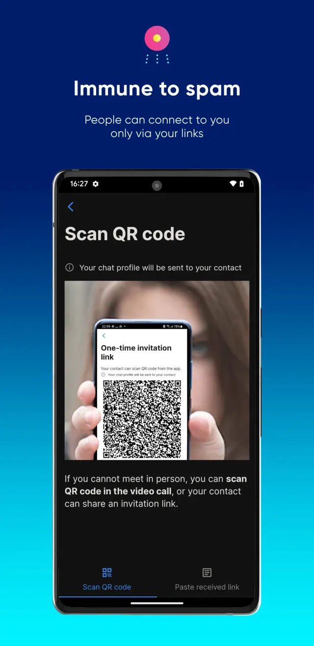 SimpleX Chat - Screen 2