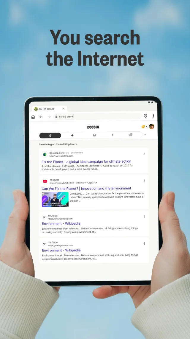 Ecosia: Search to plant trees - Screen 7