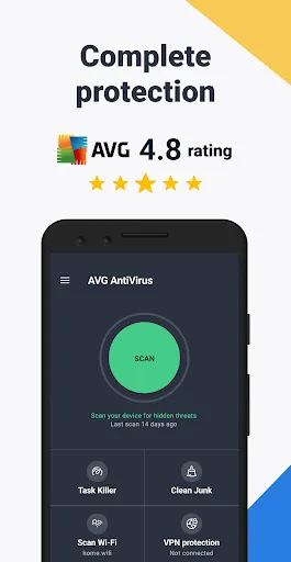 AVG AntiVirus & Security - Screen 1