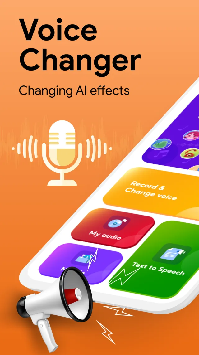 Voice Changer - Sound Effects - Screen 1