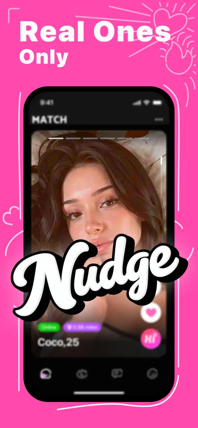 Nudge:The Casual Dating App - Screen 1