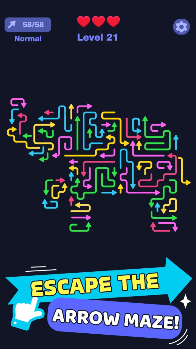 Color Maze Master: Tap & Clear - Screen 1