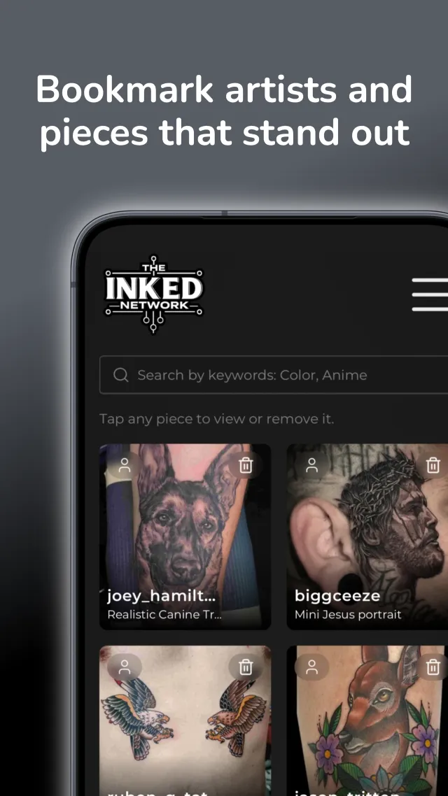 The Inked Network - Screen 3
