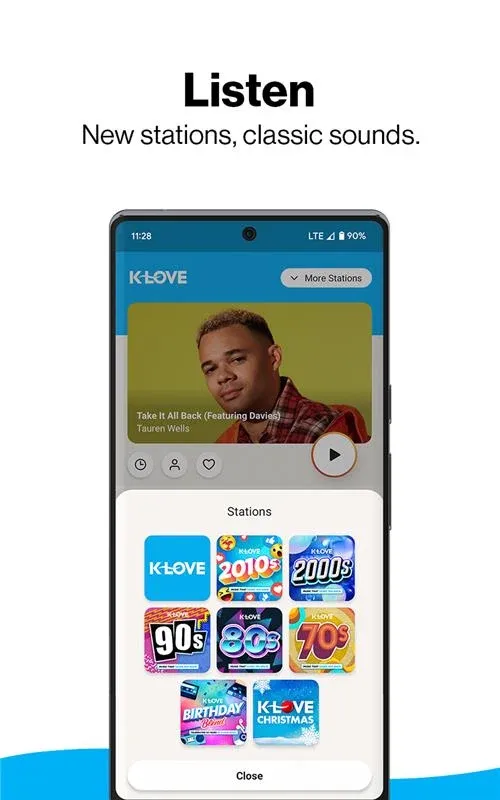 K-LOVE - Screen 1