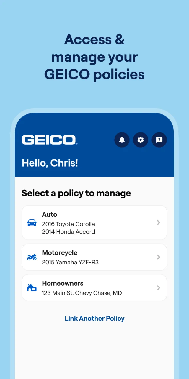 GEICO Mobile - Car Insurance - Screen 2