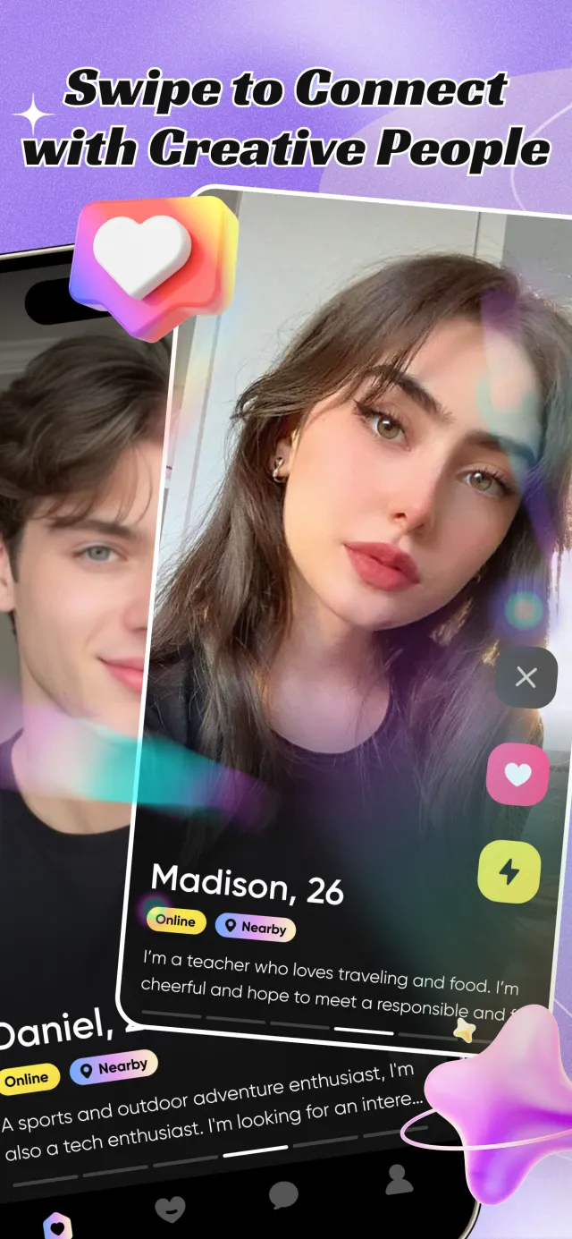 SparkOn: Swipe On Real Sparks - Screen 2