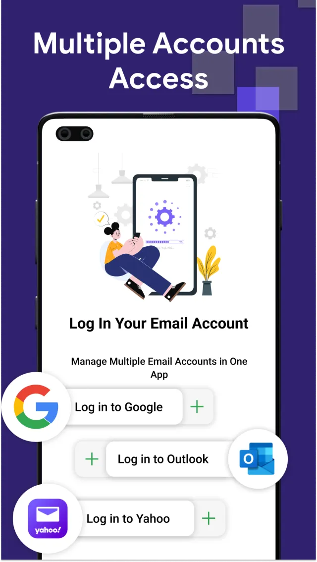 Email: Fast, Manage All Mails - Screen 1