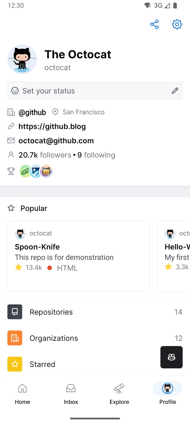 GitHub - Screen 8