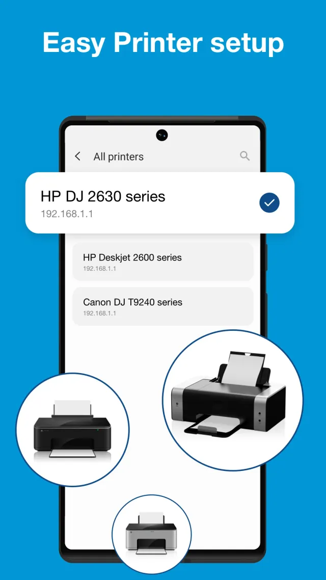Smart HPrinter Service :ePrint - Screen 3