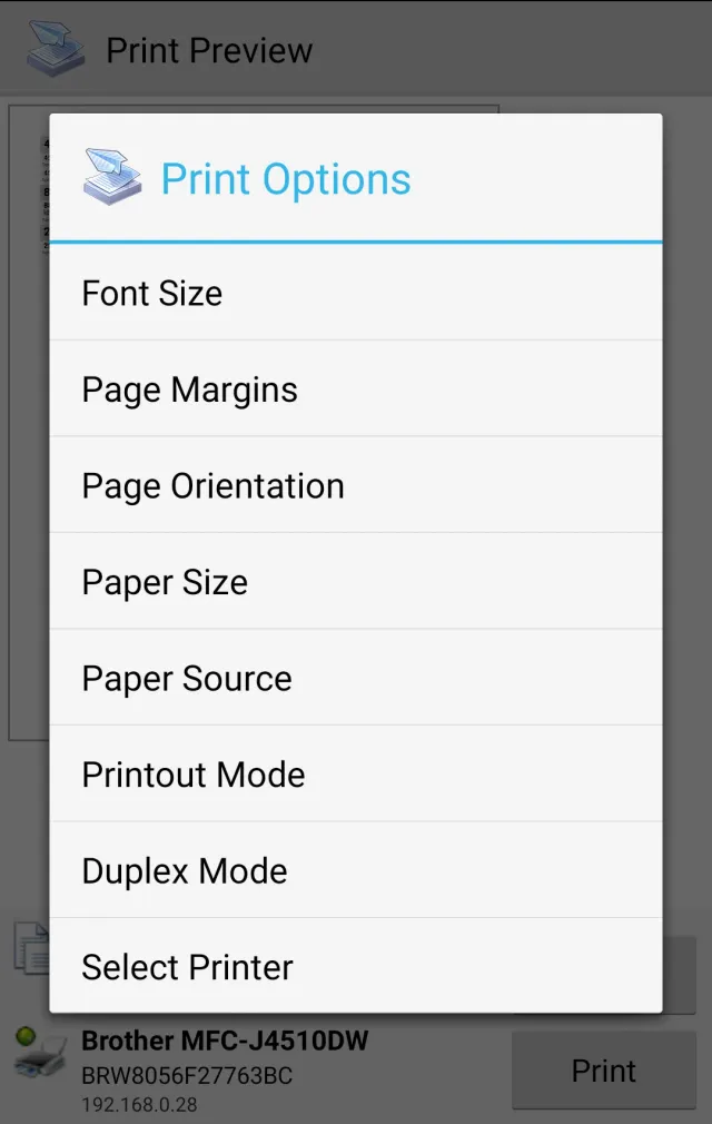 PrinterShare Mobile Print - Screen 4