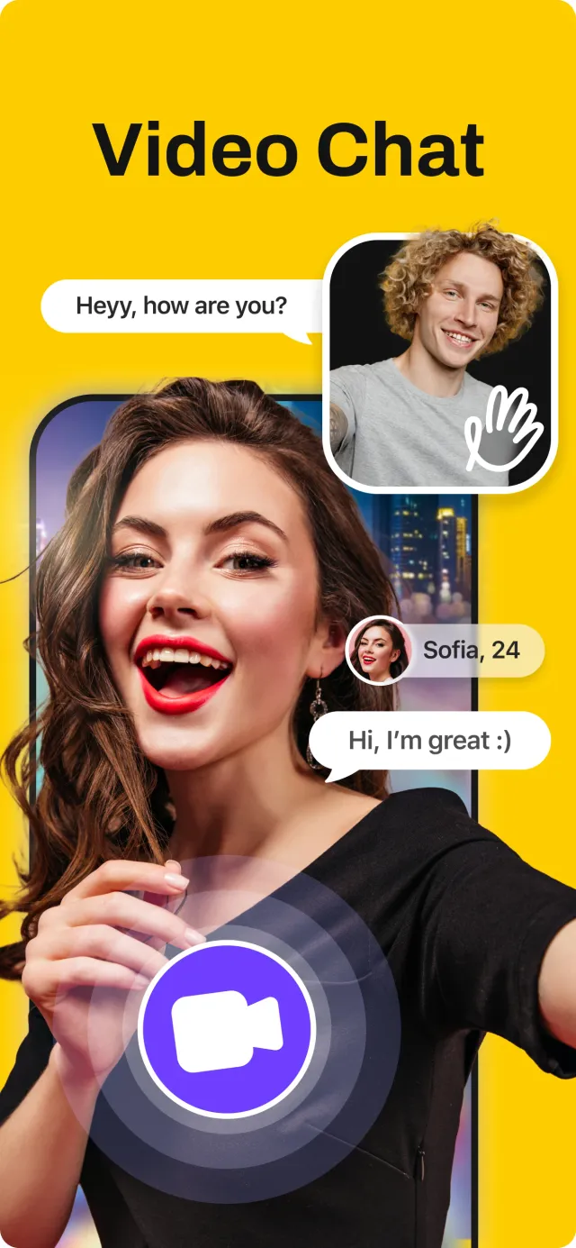 Juds - Random Live Video Chat - Screen 1