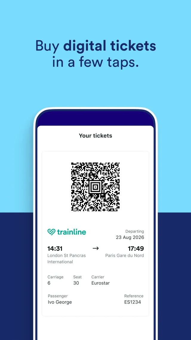 Trainline: Train travel Europe - Screen 6