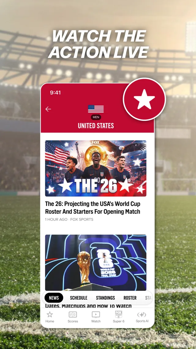 FOX Sports: Watch Live Games - Screen 3
