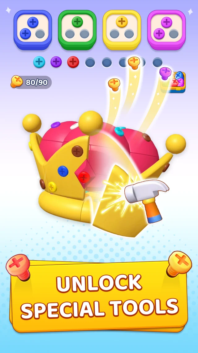 Unscrew Frenzy 3D - Screen 3