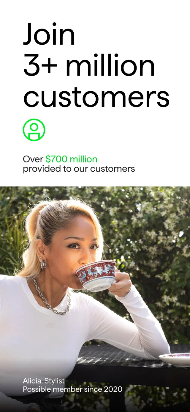 Possible: Fast Cash & Credit - Screen 2