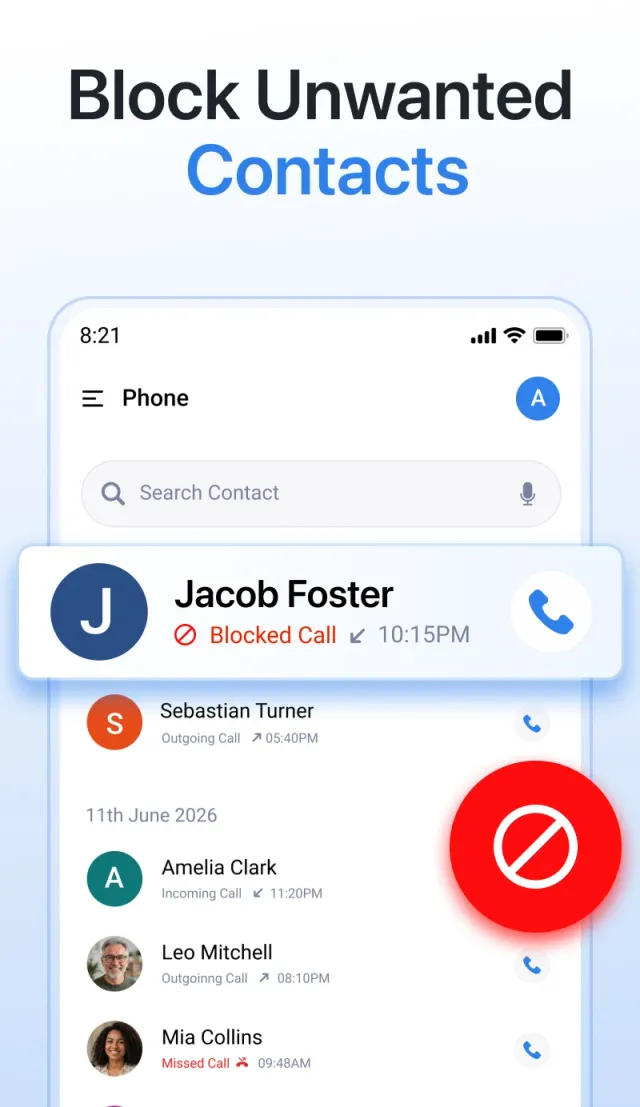 Phone - Call & Contacts - Screen 3