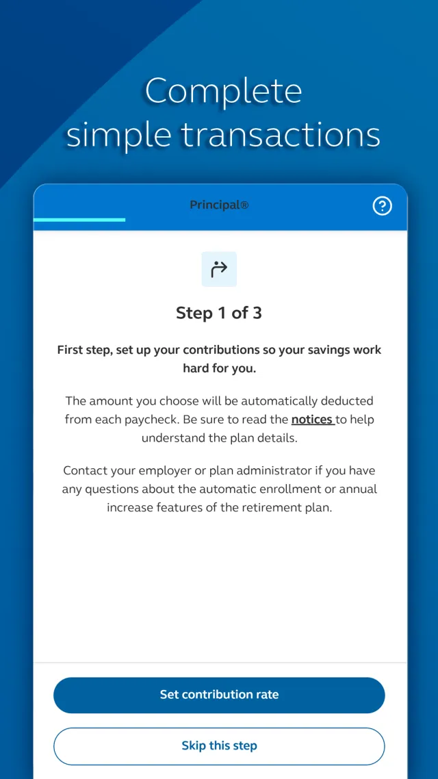 Principal® - Screen 4
