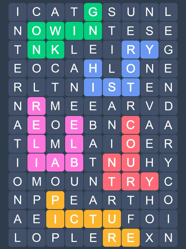 Fillwords: Word Search Puzzles - Screen 8